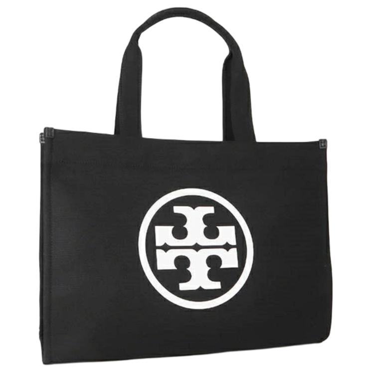 

Сумка-шоппер Ella Fabric, повседневная женская черная TORY BURCH