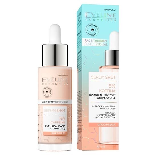 

Сыворотка Shot Treatment для кожи вокруг глаз - 5% кофеин 30мл Eveline Cosmetics Face Therapy Professional