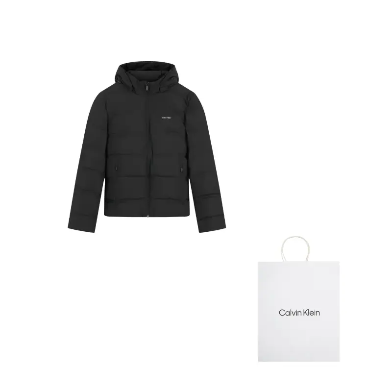 

Calvin Klein Мужская пуховая куртка, UB1-Space Black