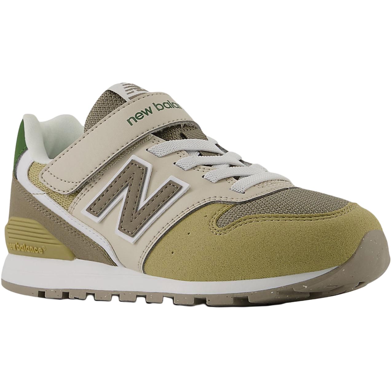 New Balance NB 996 дышащие поддерживающие низкие детские повседневные кроссовки khaki/brown kids' — фото 4