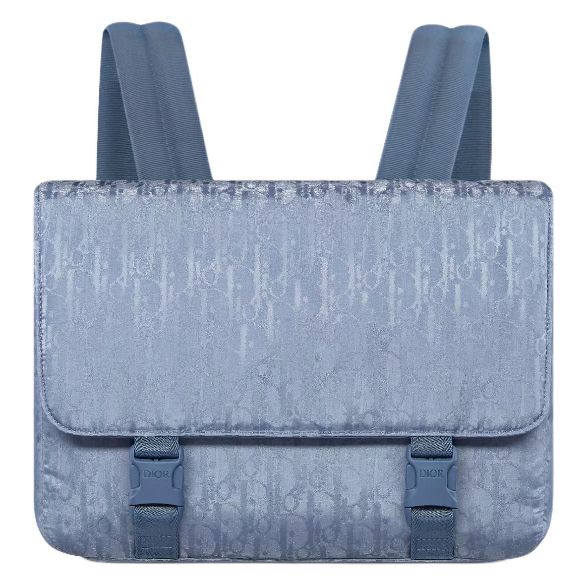 

DIOR OBLIQUE Рюкзак из полиамида Regular Kids' серо-голубой