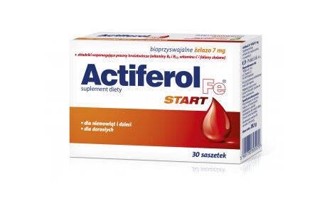

Actiferol Fe, Старт, Добавка , 30 пакетиков Sequoia