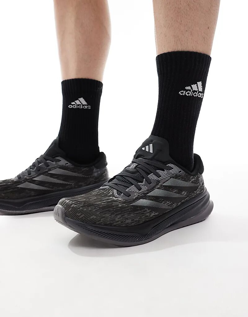 

Кроссовки Adidas performance Running Supernova Lightflow черного цвета