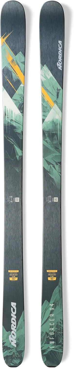 

Мужские горные лыжи Nordica Enforcer 94, Black/Orange/Green, Черный, Мужские горные лыжи Nordica Enforcer 94, Black/Orange/Green