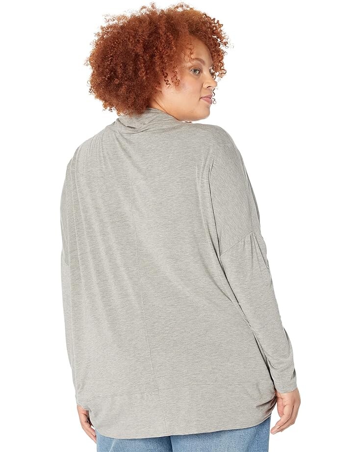 

Свитер Prana Plus Size Foundation Munra Wrap, цвет Heather Grey