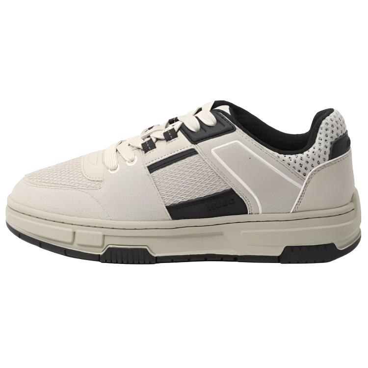 

HUGO BOSS Низкие скейтерские кеды мужские бежевые