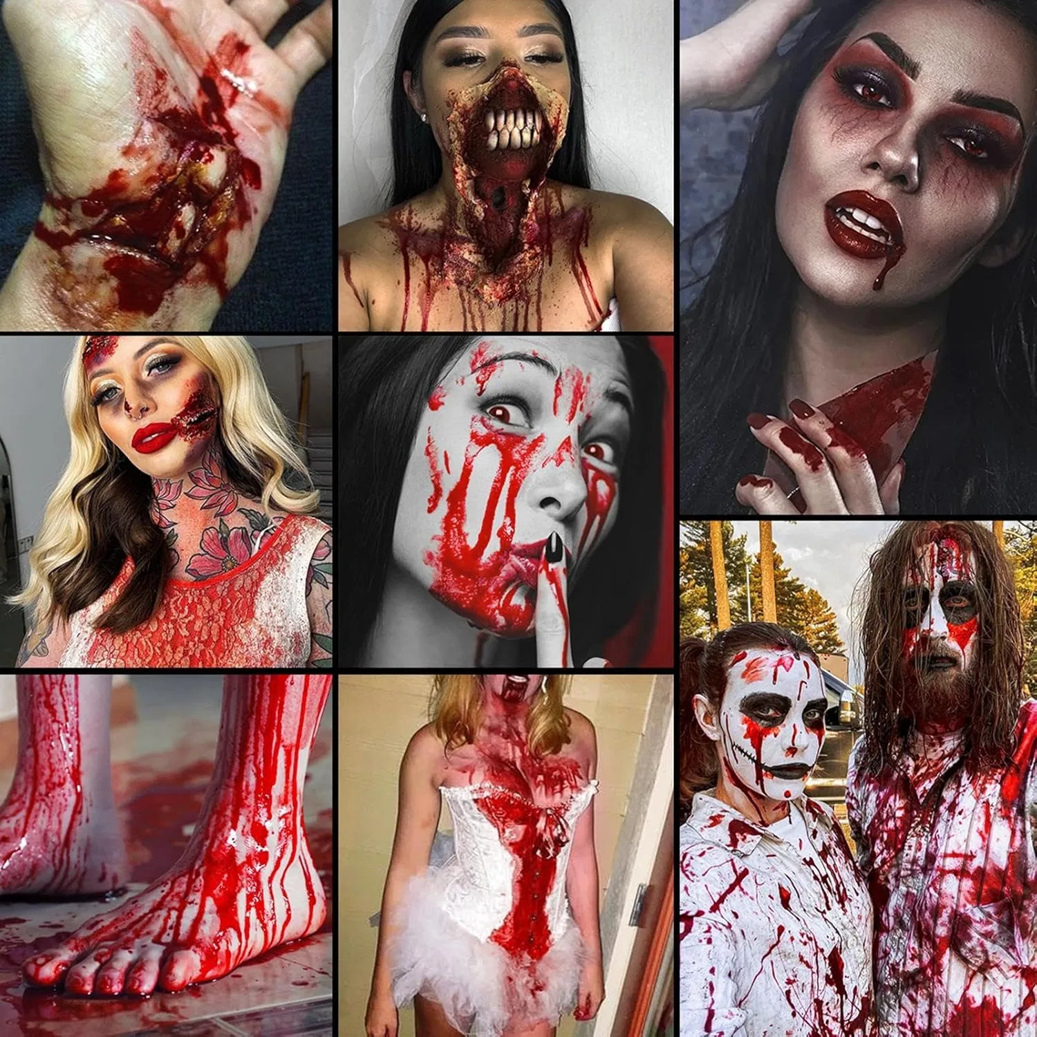 Спрей для грима Halloween Fake Blood, красный, Generic — фото 4