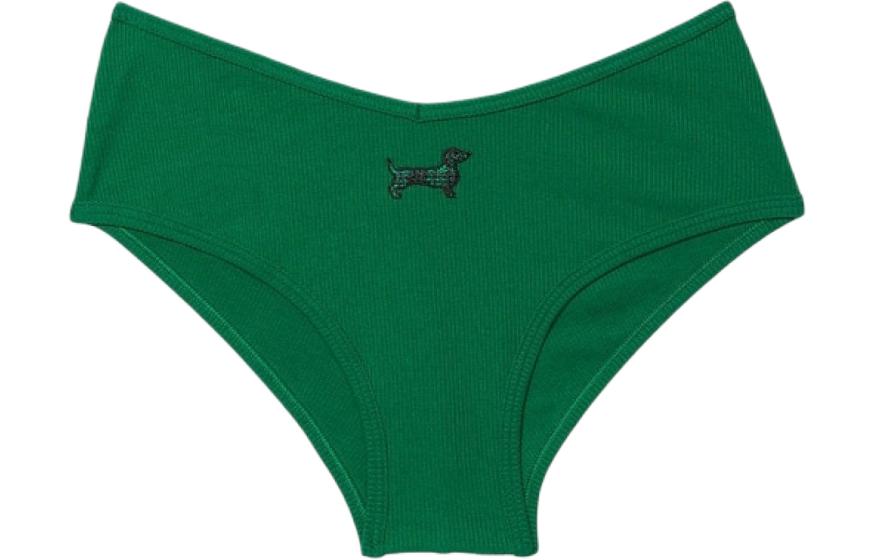 

VICTORIA'S SECRET Женские трусы 1 упаковка Гранатовый зеленый