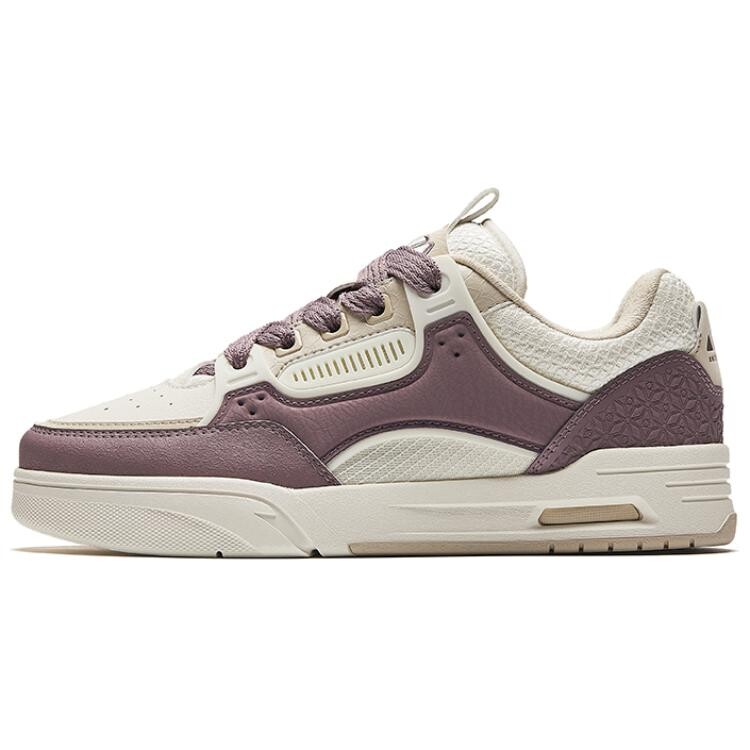 

Кроссовки ANTA AOJIE Skateboarding Shoes Women's Low-top Dust Purple/Ivory White/Chalk White, фиолетовый