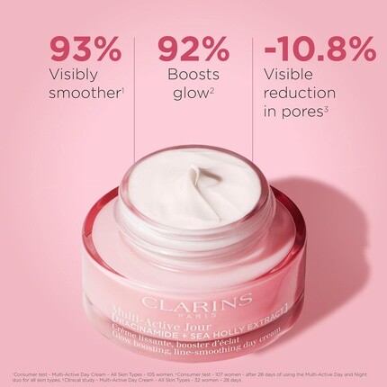 Крем для лица Clarins — Мультиактивный дневной для всех типов кожи, 50 мл — фото 2