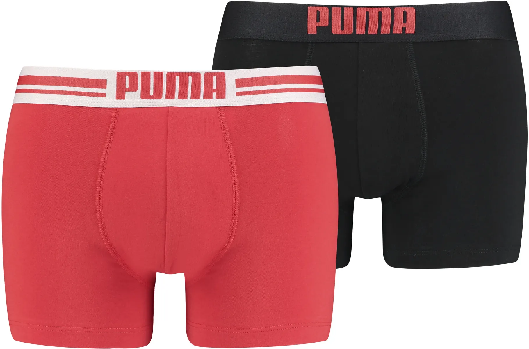

Боксеры PUMA (2 шт.), с поясом с логотипом, красный