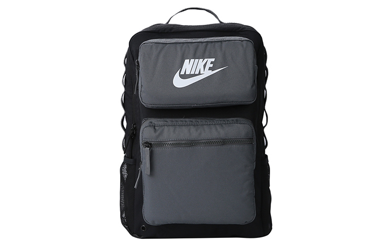 

Nike Рюкзак из полиэстера, обычный, мужской, черно-серый