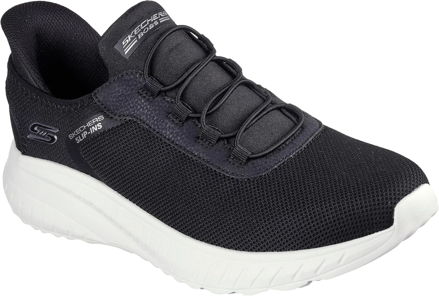 Мужские кроссовки для ходьбы Skechers Bobs Squad Chaos Tough, Black