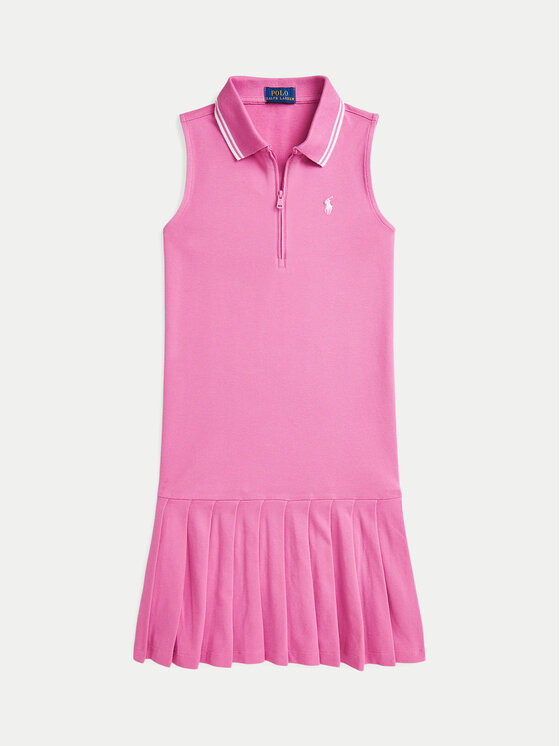 Платье облегающего кроя для повседневной носки 313965016001 Polo Ralph Lauren, розовый — фото 4