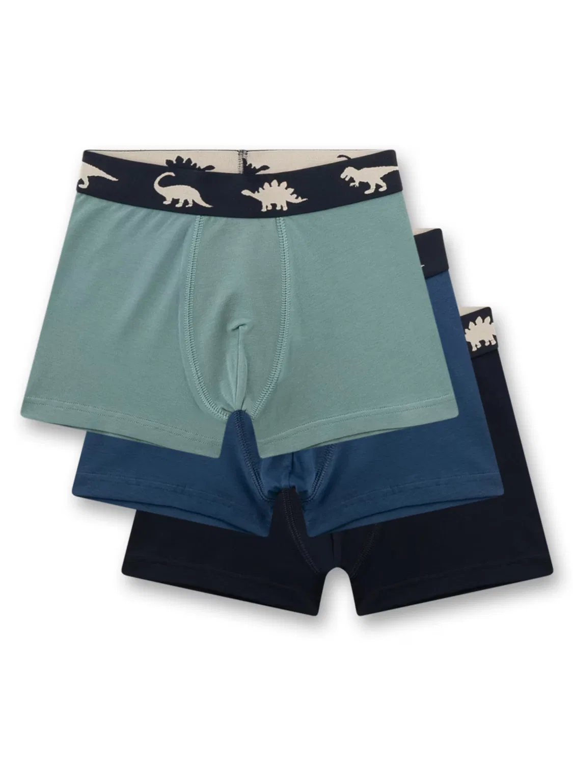 Трусы Sanetta, Marine Blue/Light Blue/Black