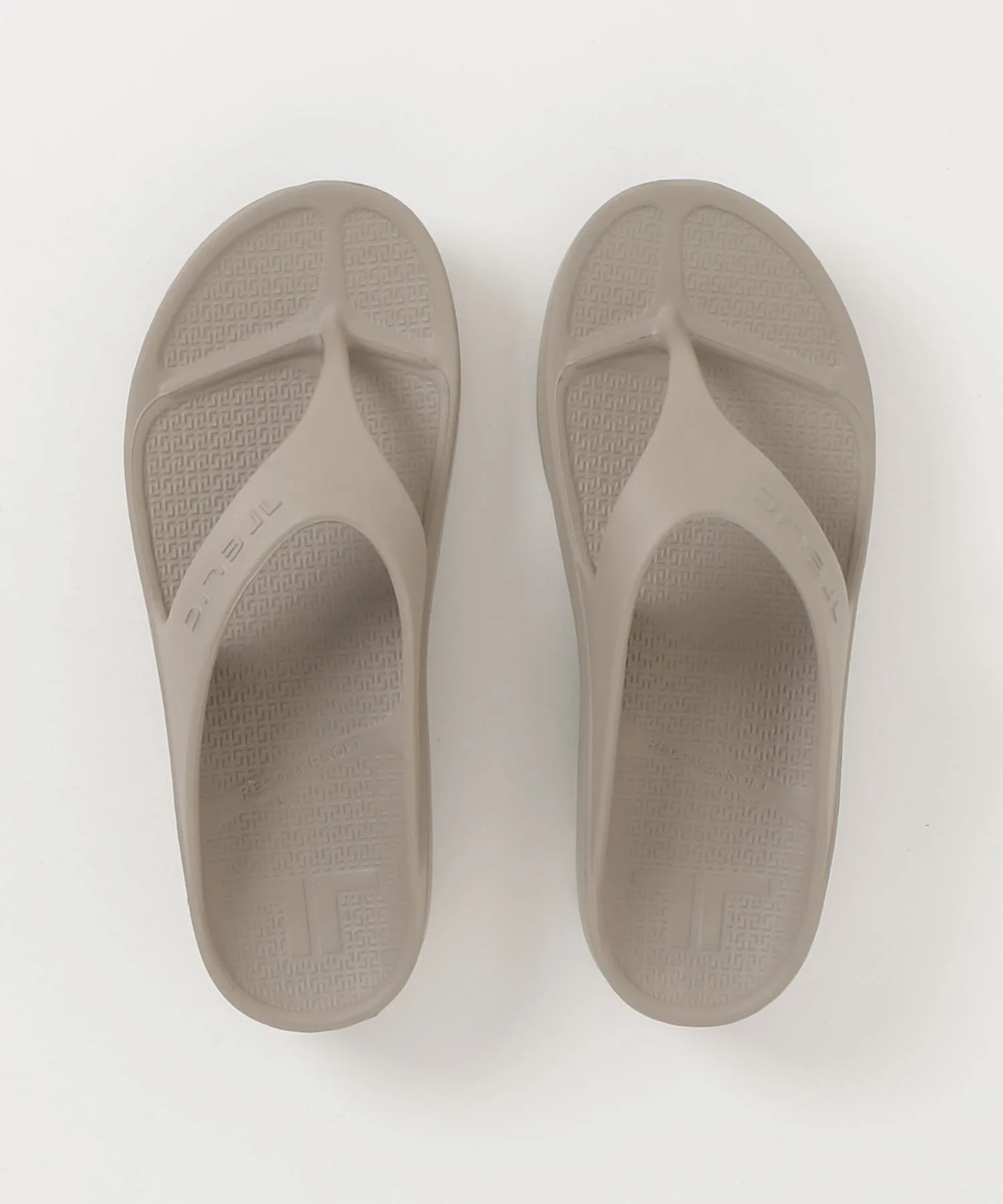 Мужские сандалии легкие с амортизацией Teric W-Flipflop ALPEN коричневые — фото 4