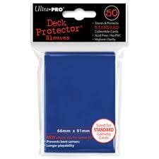 

Ultra-pro, Deck Protector, Защитные чехлы, Solid Blue, синий, 50 шт.