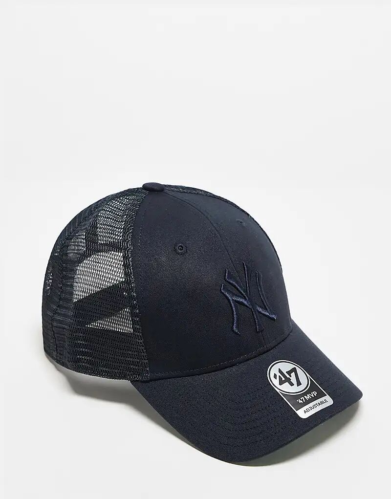 

47 Brand – NY Yankees – Кепка темно-синего цвета с сетчатой ​​вставкой сзади
