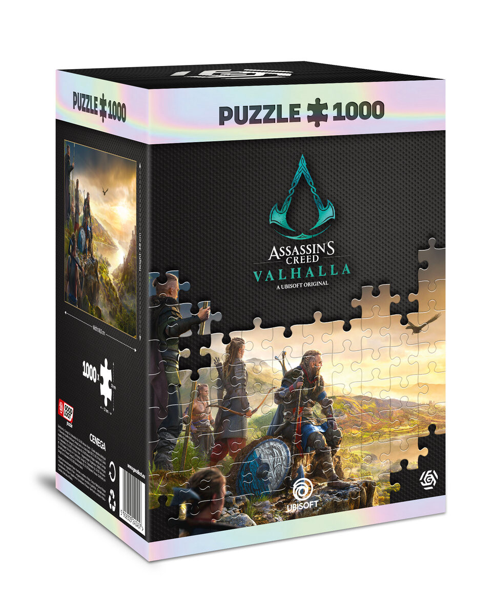 

Хороший лут, пазл, Assassins Creed Valhalla: Vista of England, 1000 шт. Good Loot
