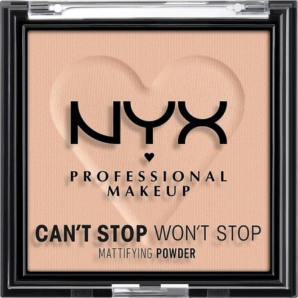 

Can'T Stop Won'T Stop Матирующая пудра Medium 04 Medium, Nyx Professional Makeup