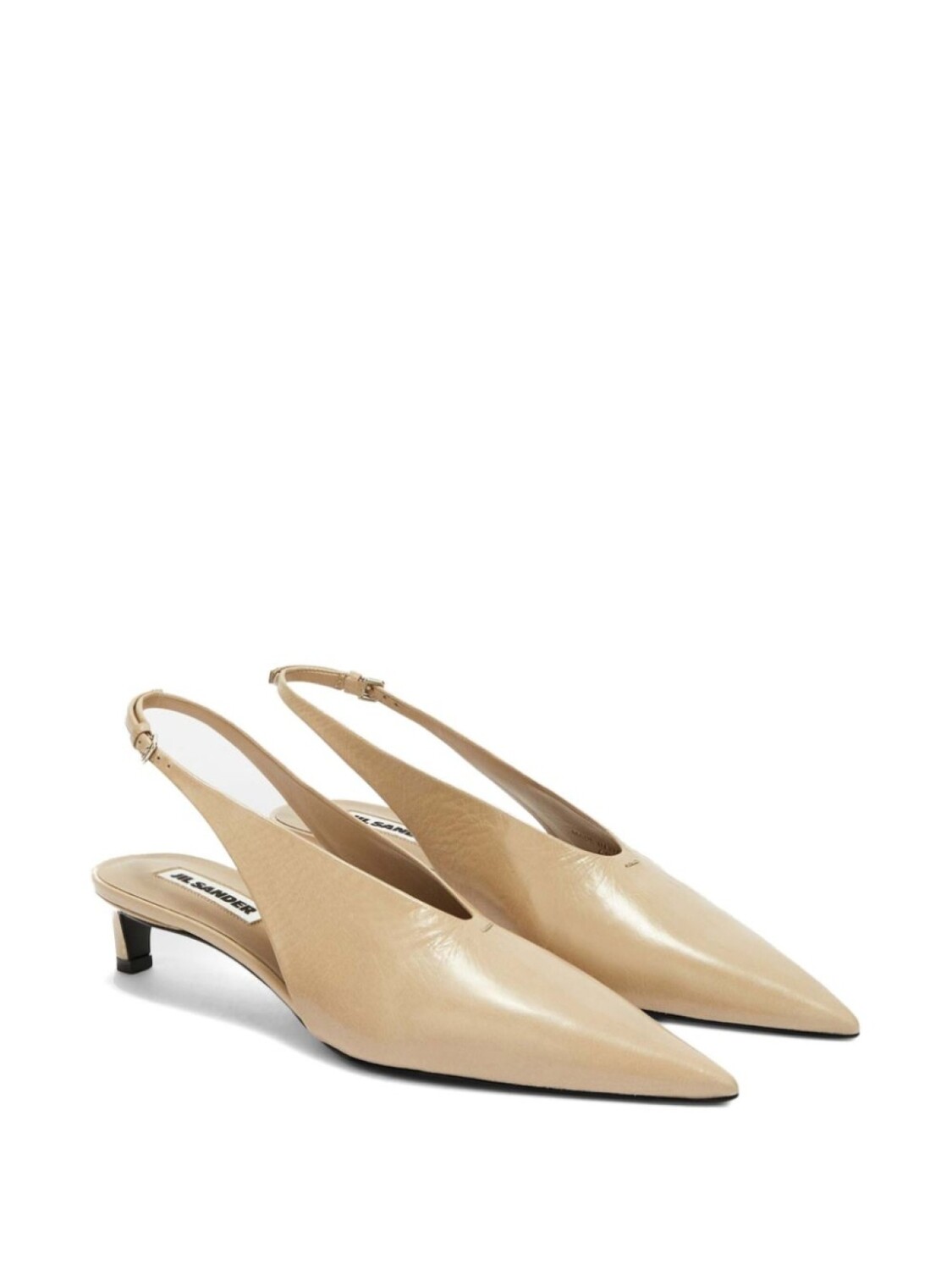 Jil Sander туфли с ремешком на пятке, нейтральный — фото 2