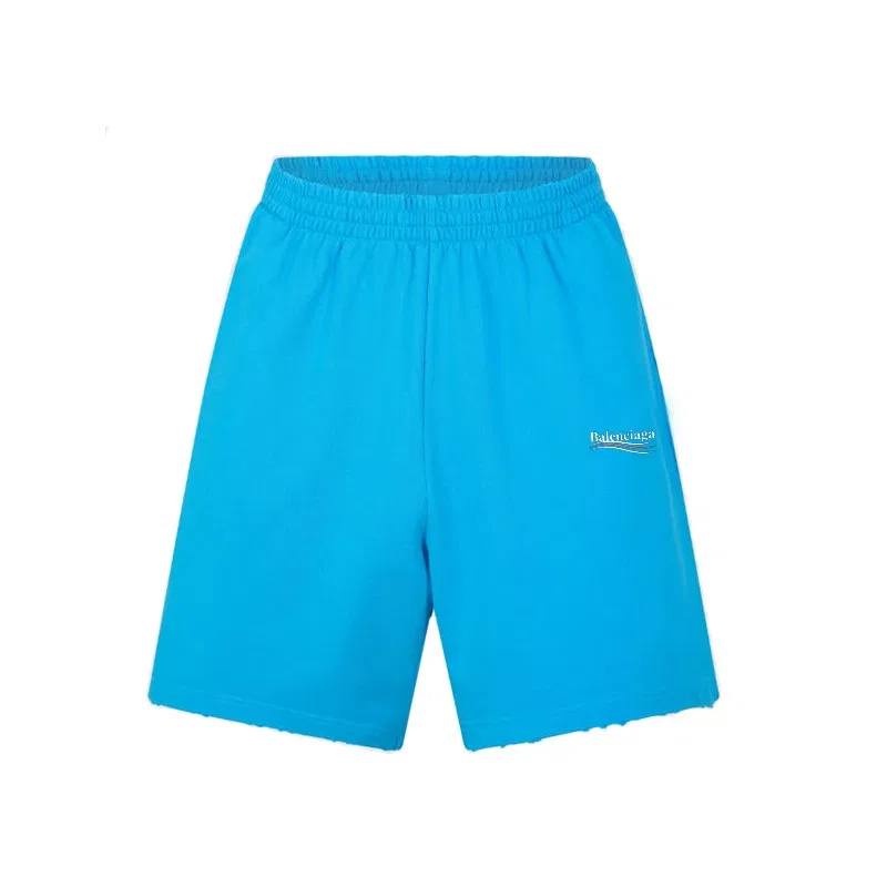 Шорты повседневные Casual Shorts Balenciaga синие