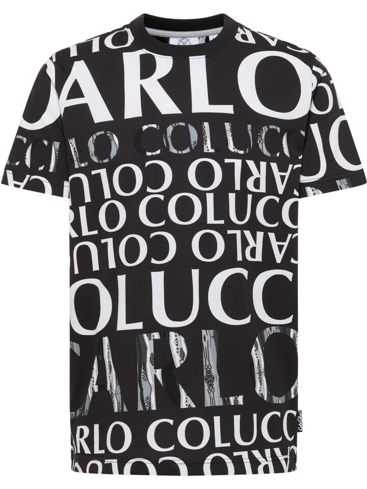

Футболка Carlo Colucci T-Shirt Dindo, черный