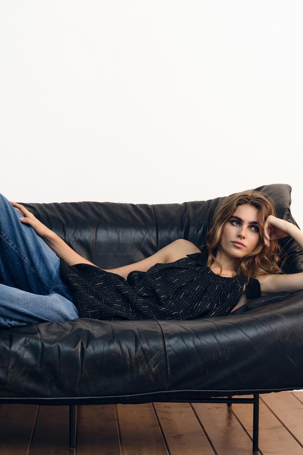 

Платье-пуховик с завязками ZARA, черный