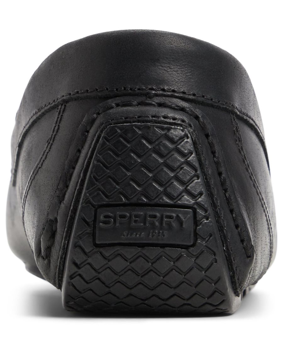 Мужские лоферы Davenport с закругленным носком Sperry, Black — фото 3