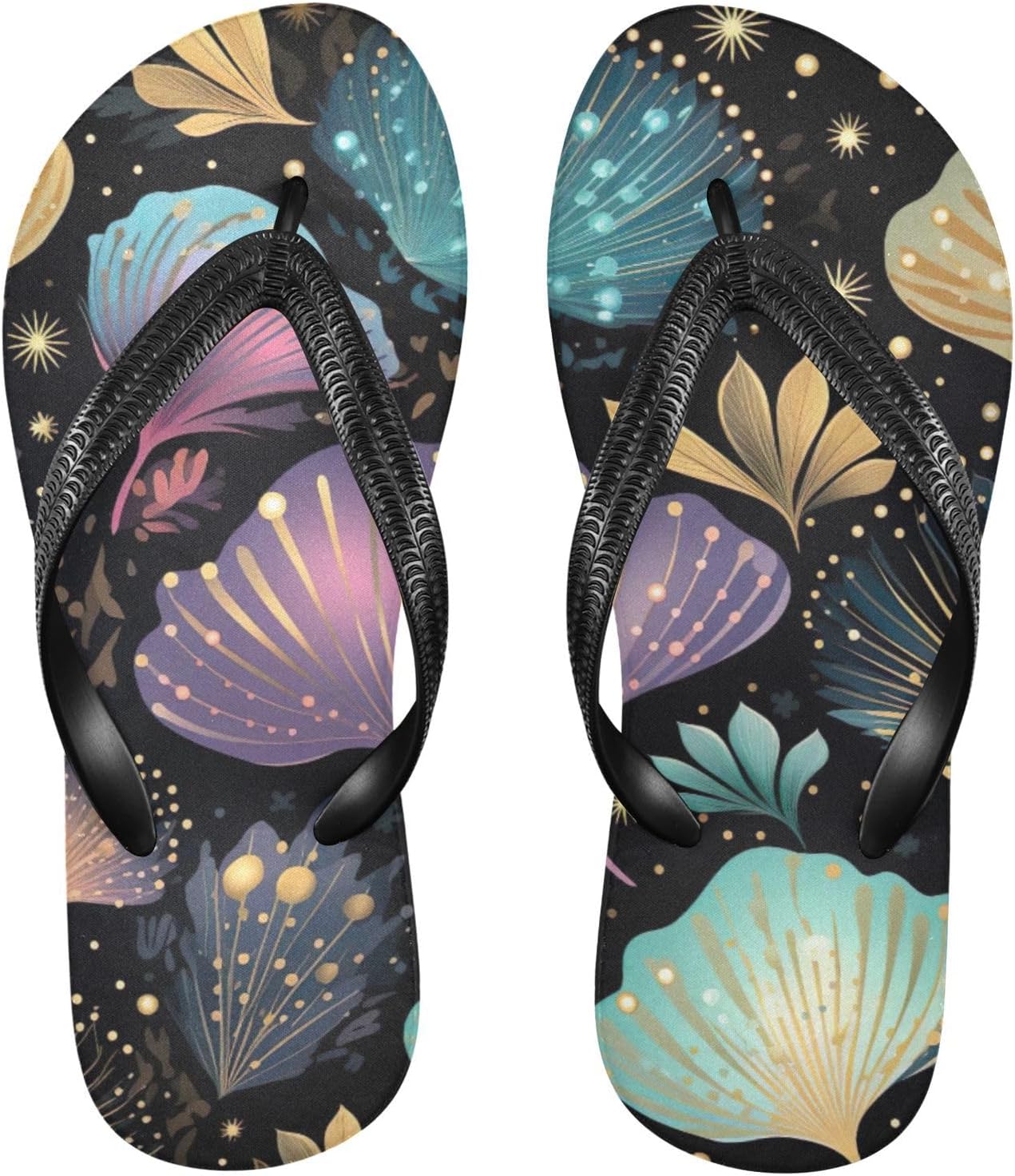 

Пляжные летние повседневные сандалии в форме ракушек для женщин и мужчин, размер XS Kfbe, Seashell