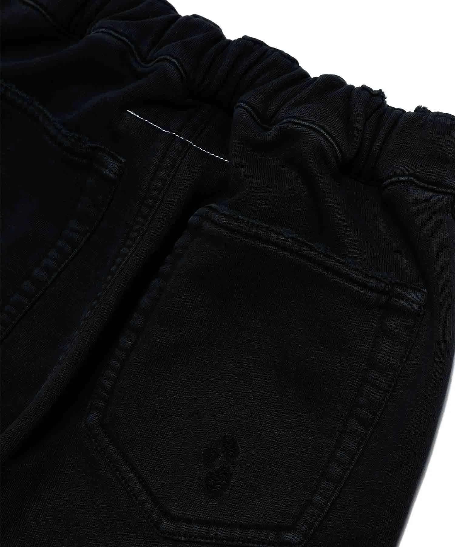 Унисекс брюки MM6 Maison Margiela детские, из хлопка, бежевые — фото 3