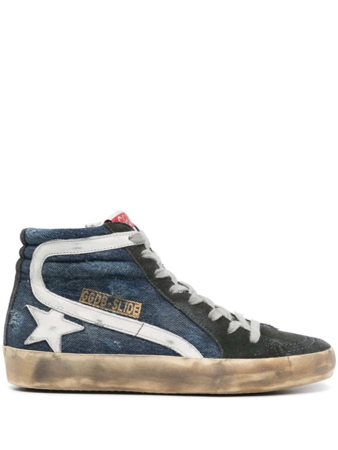 Golden Goose кеды Slide Classic, синий