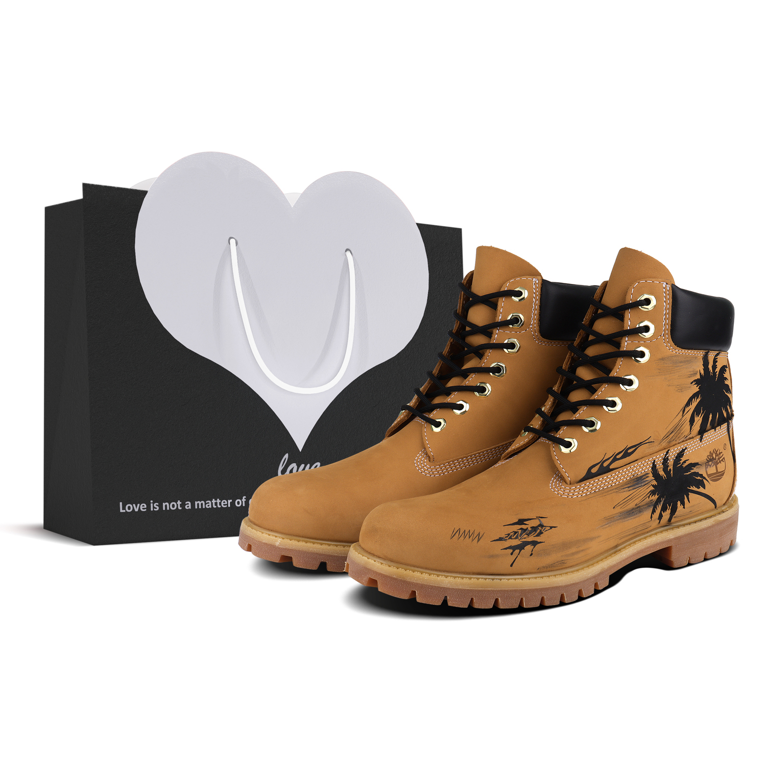 

Премиум ботинки Martin Unisex Timberland, черный/желтый, Shopping Bag