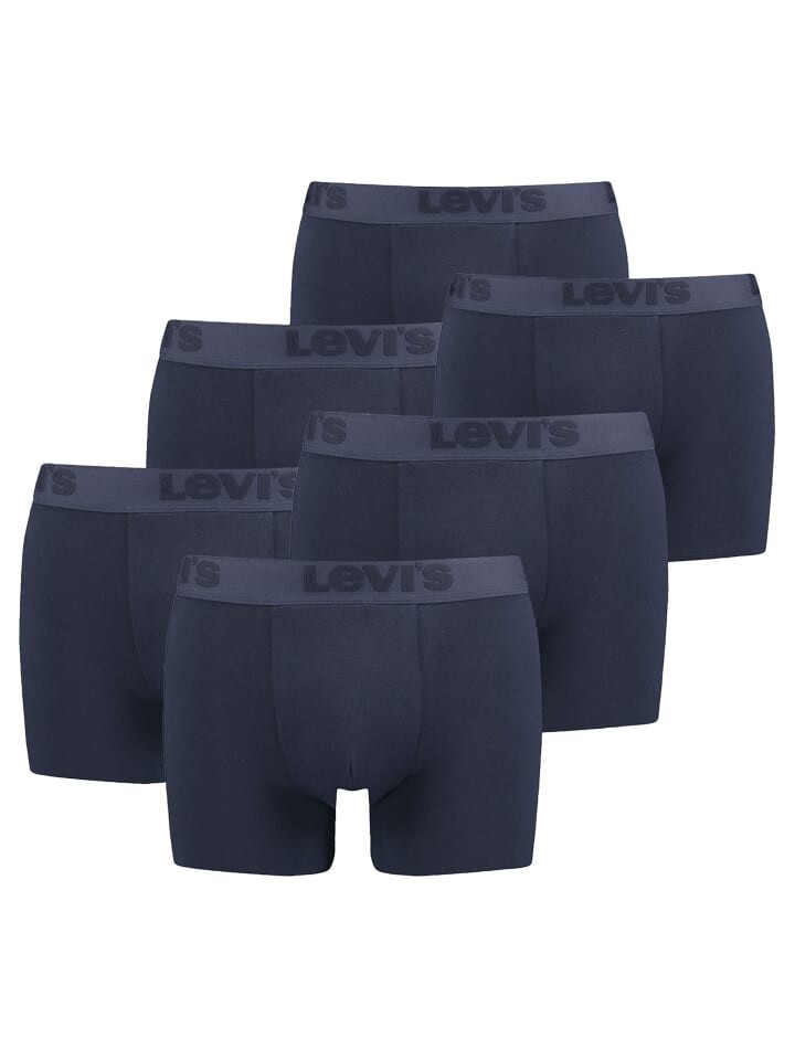 

Боксеры Levi´s short 6er Pack, темно-синий