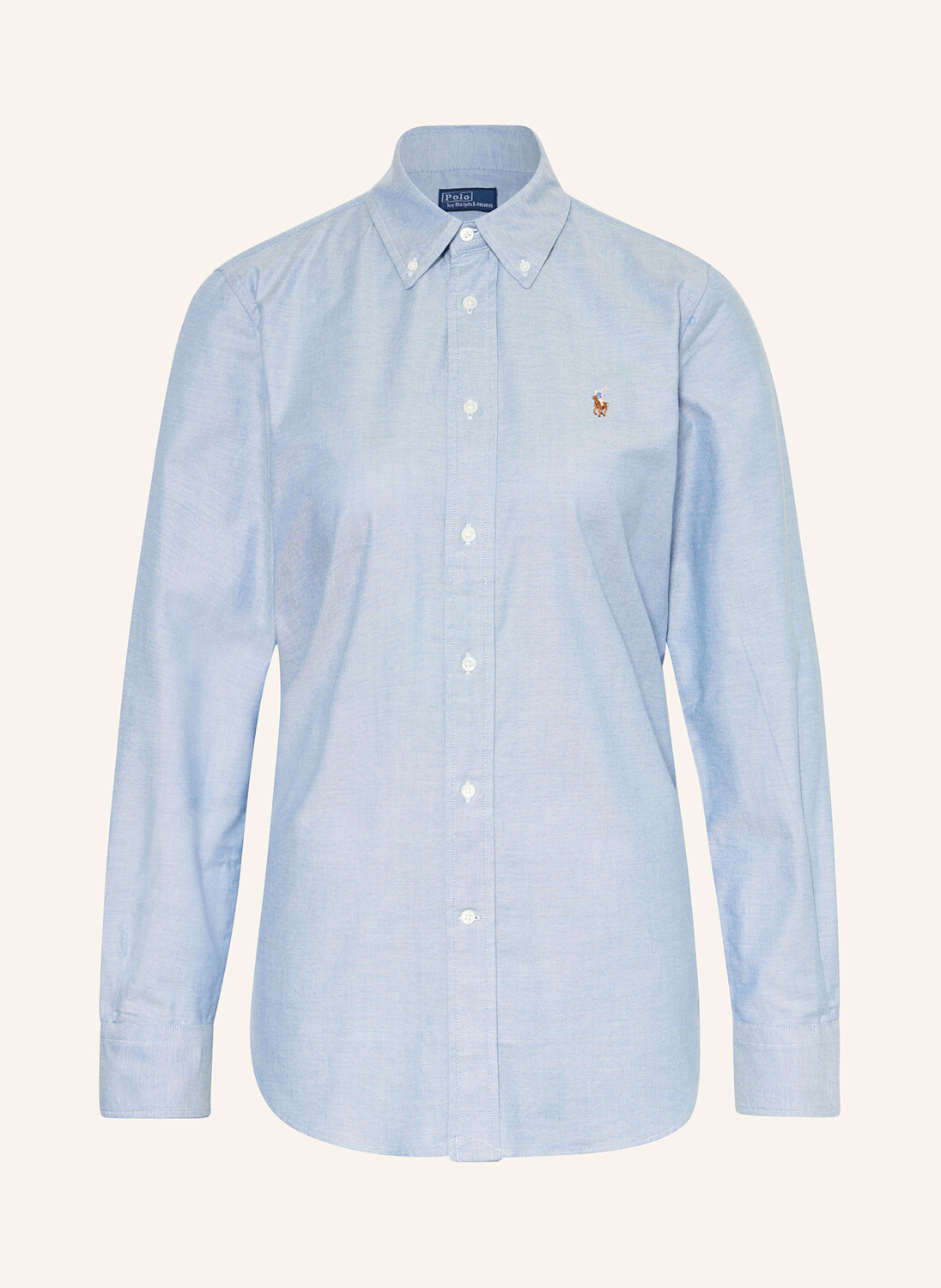 

Рубашка-Блузка Polo Ralph Lauren, голубой