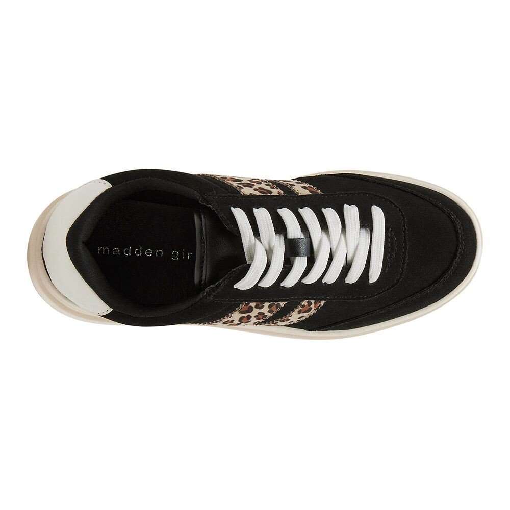 Женские кроссовки Madden Girl Navida на платформе, цвет White Green — фото 4