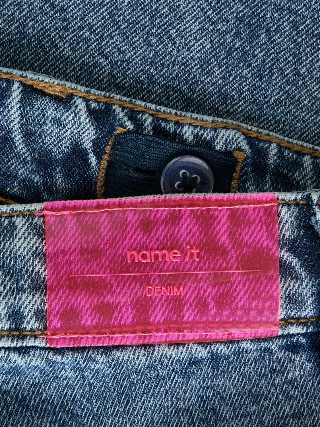 Свободные джинсы 'NKFBella' Name It, Blue Denim — фото 3
