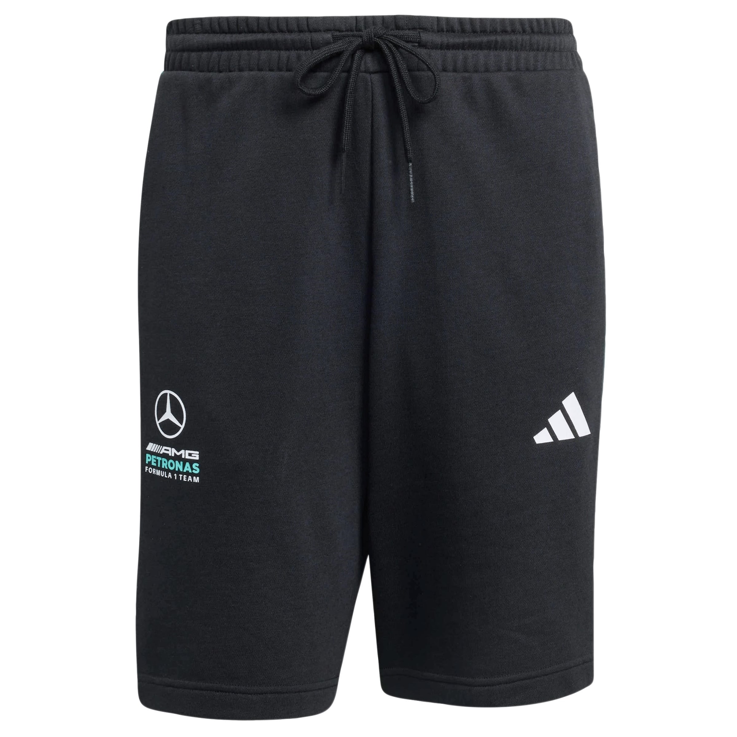 

Adidas Performance Тренировочные шорты Regular 'Mercedes-AMG Petronas Formula 1 Team DNA' в черном цвете