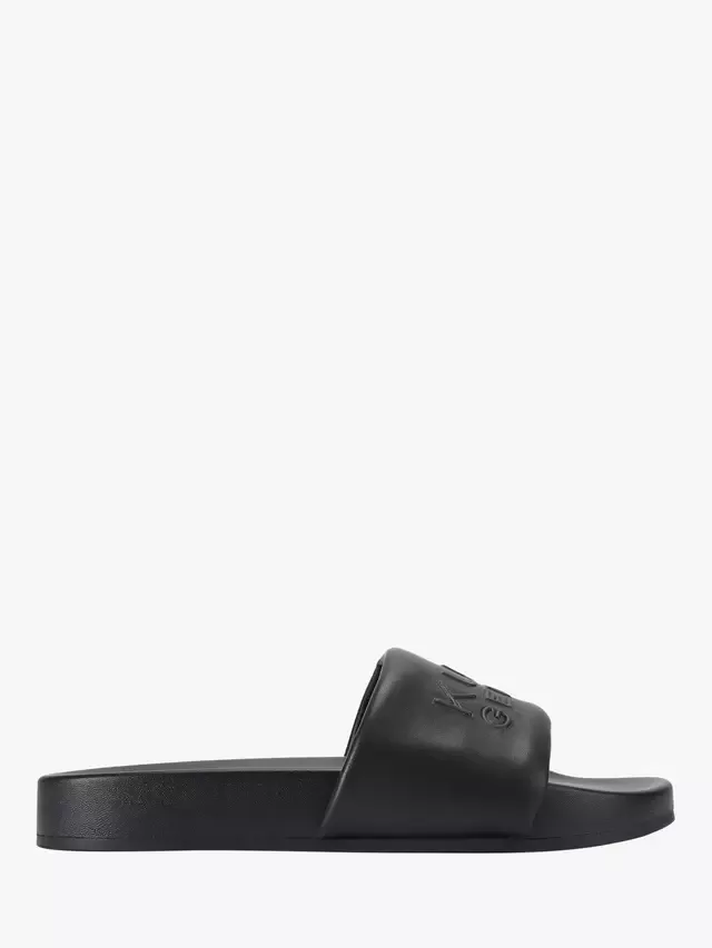 Сандалии-шлепанцы, черные Kurt Geiger London