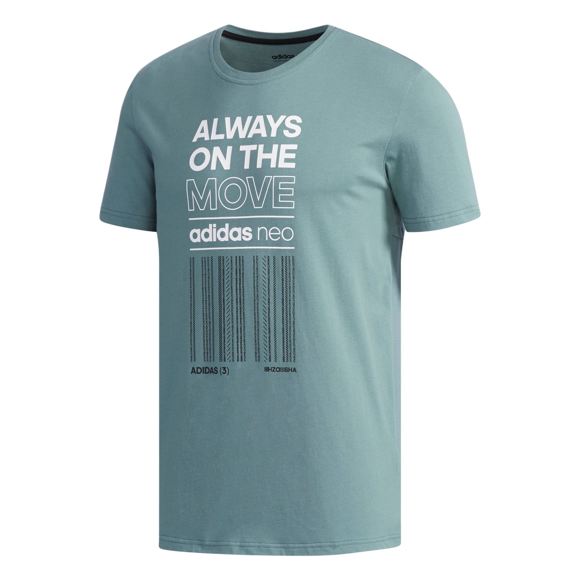 

Adidas Neo Футболка мужская павлинья зеленая, Зеленый, Adidas Neo Футболка мужская павлинья зеленая