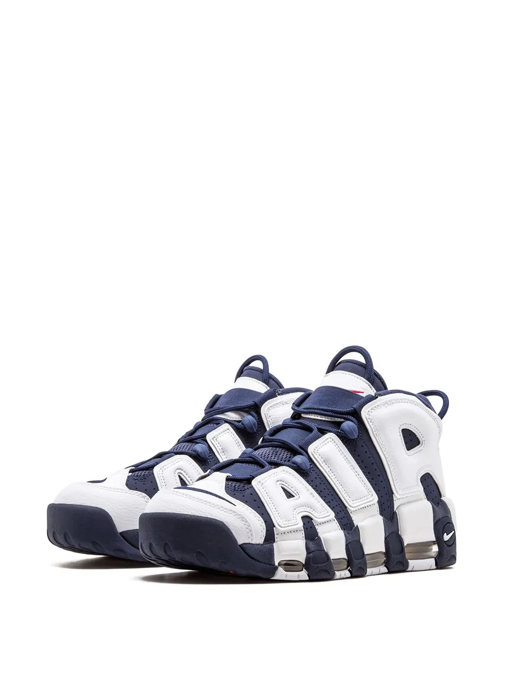 Высокие кроссовки Air More Uptempo Nike, белый — фото 2