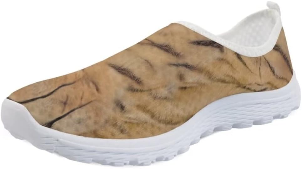 

Кроссовки для бега и ходьбы Pinupub для мужчин, яркий принт, персонализированные, стильные, мягкие, дышащие спортивные кеды для взрослых, темно-коричневый