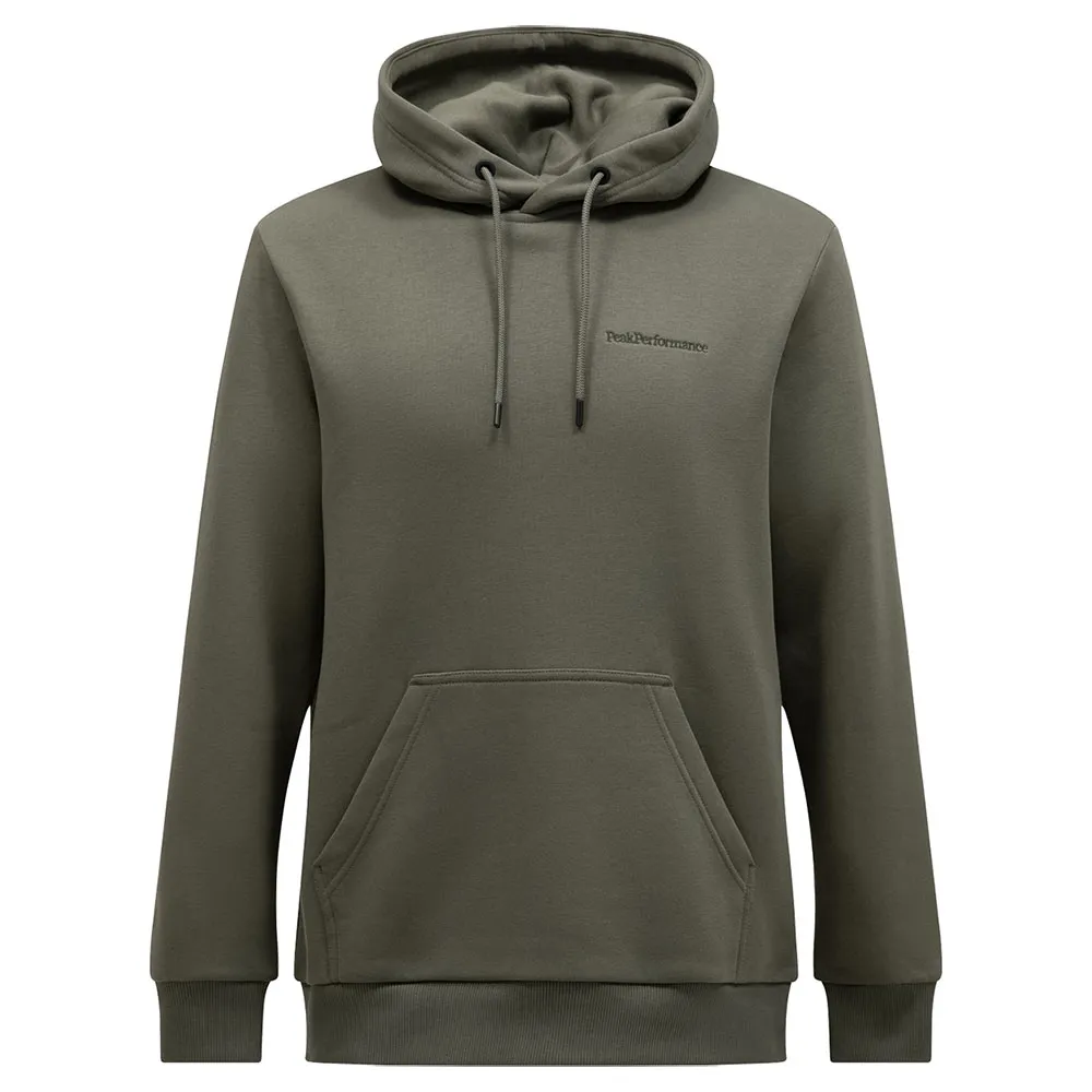 

Худи Peak Performance Original Small Logo, зеленый