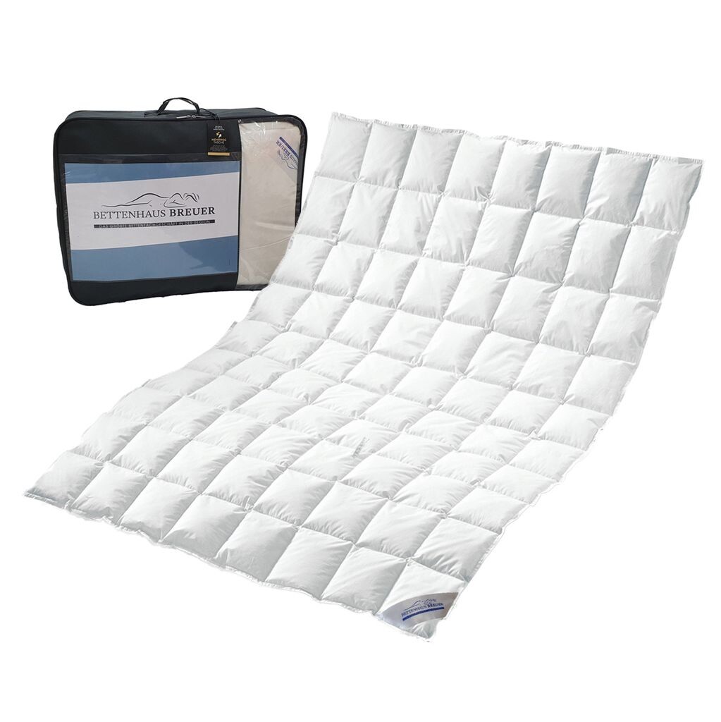 

Пуховое летнее одеяло из 100% гусиного пуха летнее 240г 135х200 Spessarttraum