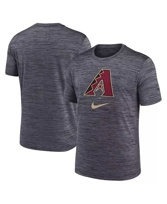 

Мужская черная футболка с логотипом Velocity Performance Arizona Diamondbacks Nike