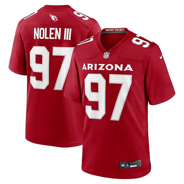 Игровая футболка Walter Nolen Arizona Cardinals NFL Draft 2025 Nike — фото 2