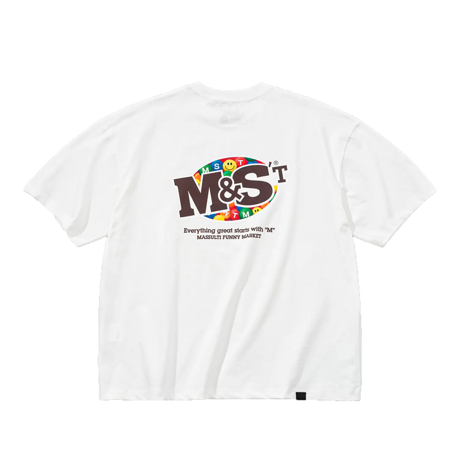 

Футболка унисекс MASSULTI, белый