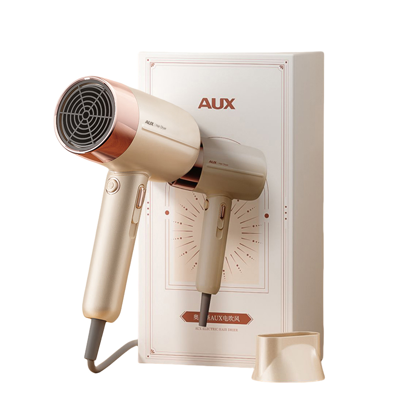

Фен для волос Aux, Milky white [negative ion hair care]