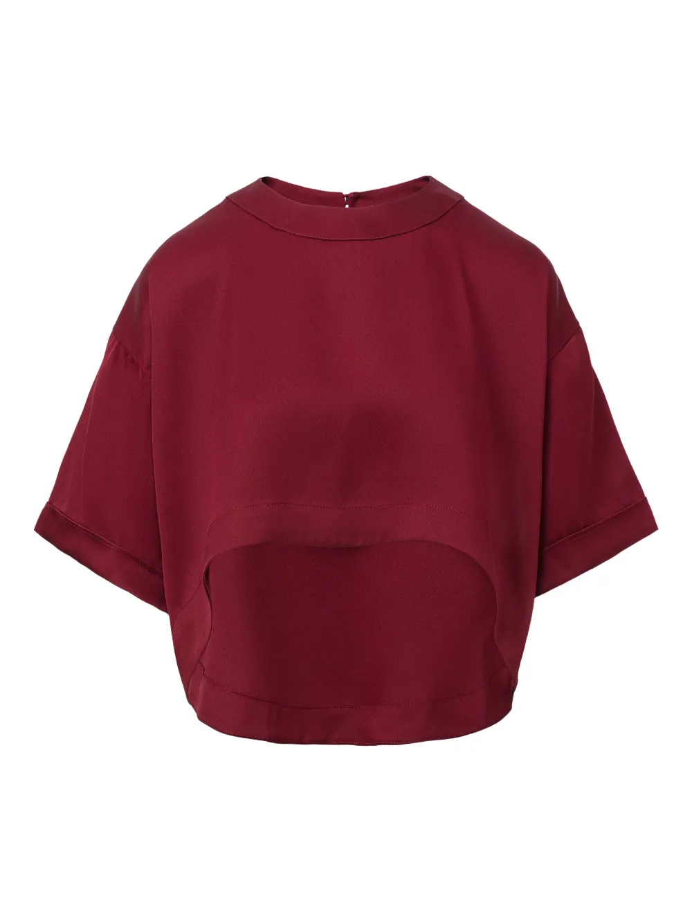 

Укороченная футболка с короткими рукавами Il Volo, красный