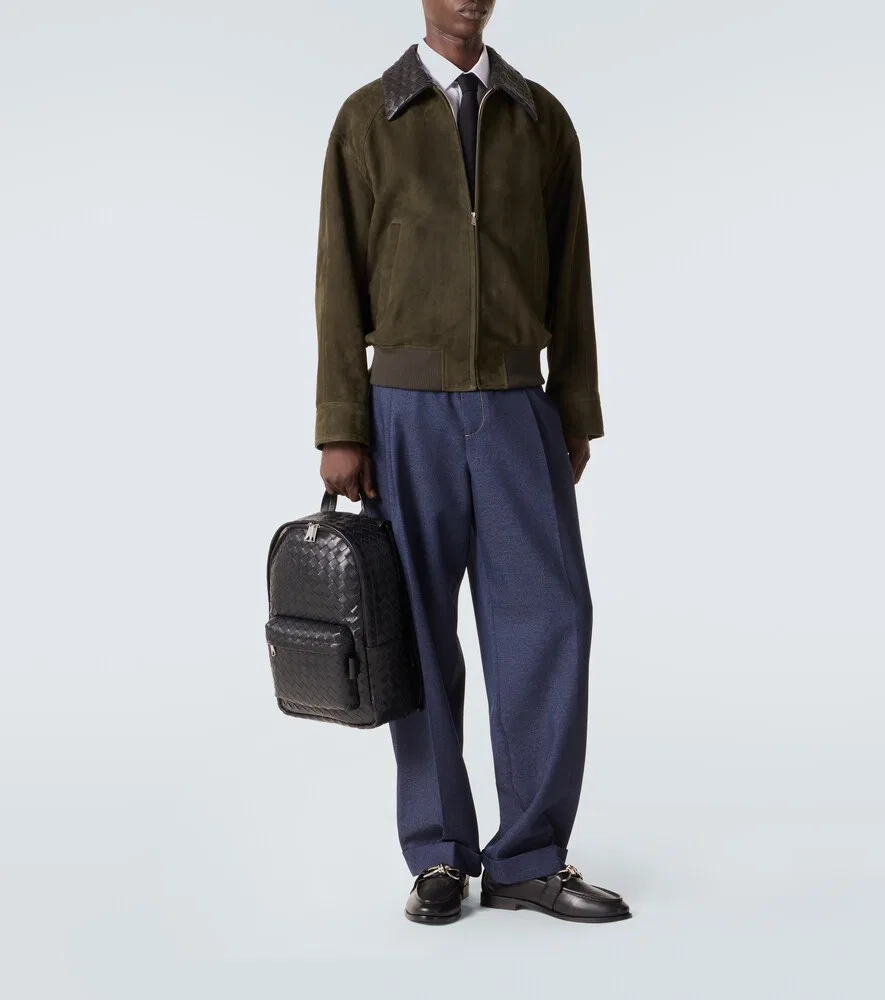 Кожаные лоферы Astaire Knot Bottega Veneta, черный — фото 2